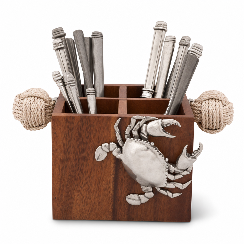 Crab Flatware Caddy 1