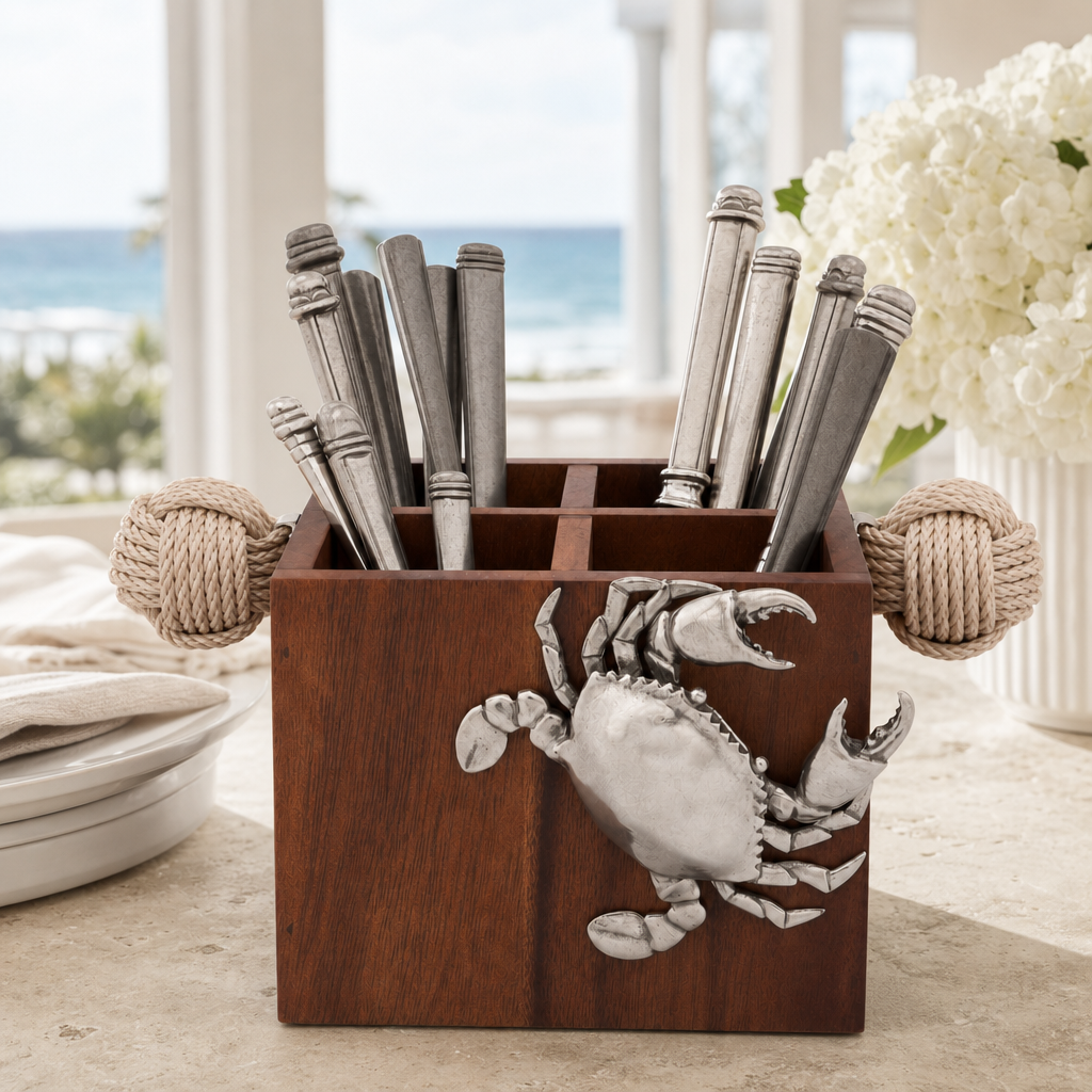 Crab Flatware Caddy 2