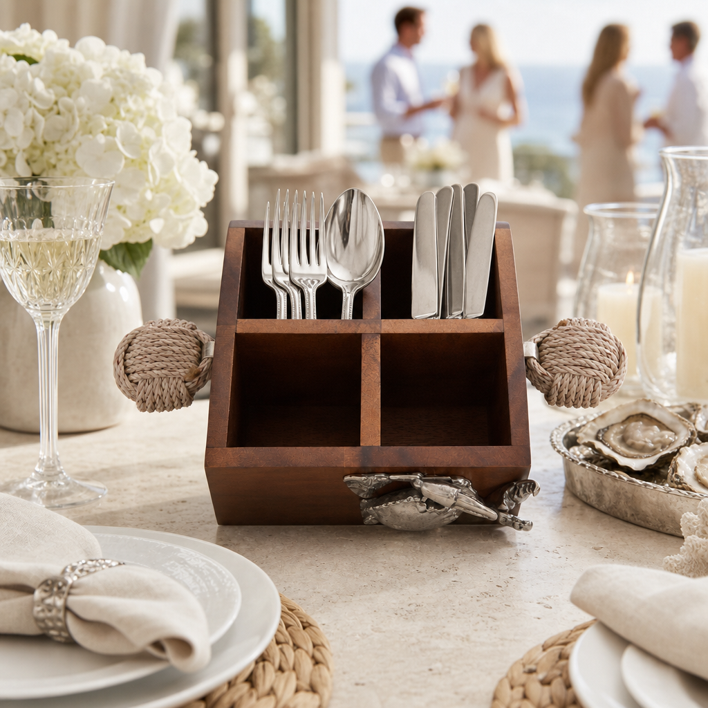 Crab Flatware Caddy 6