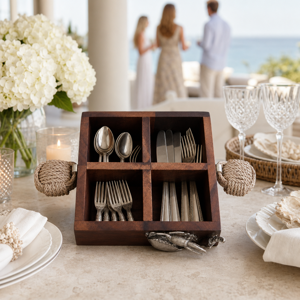 Crab Flatware Caddy 7