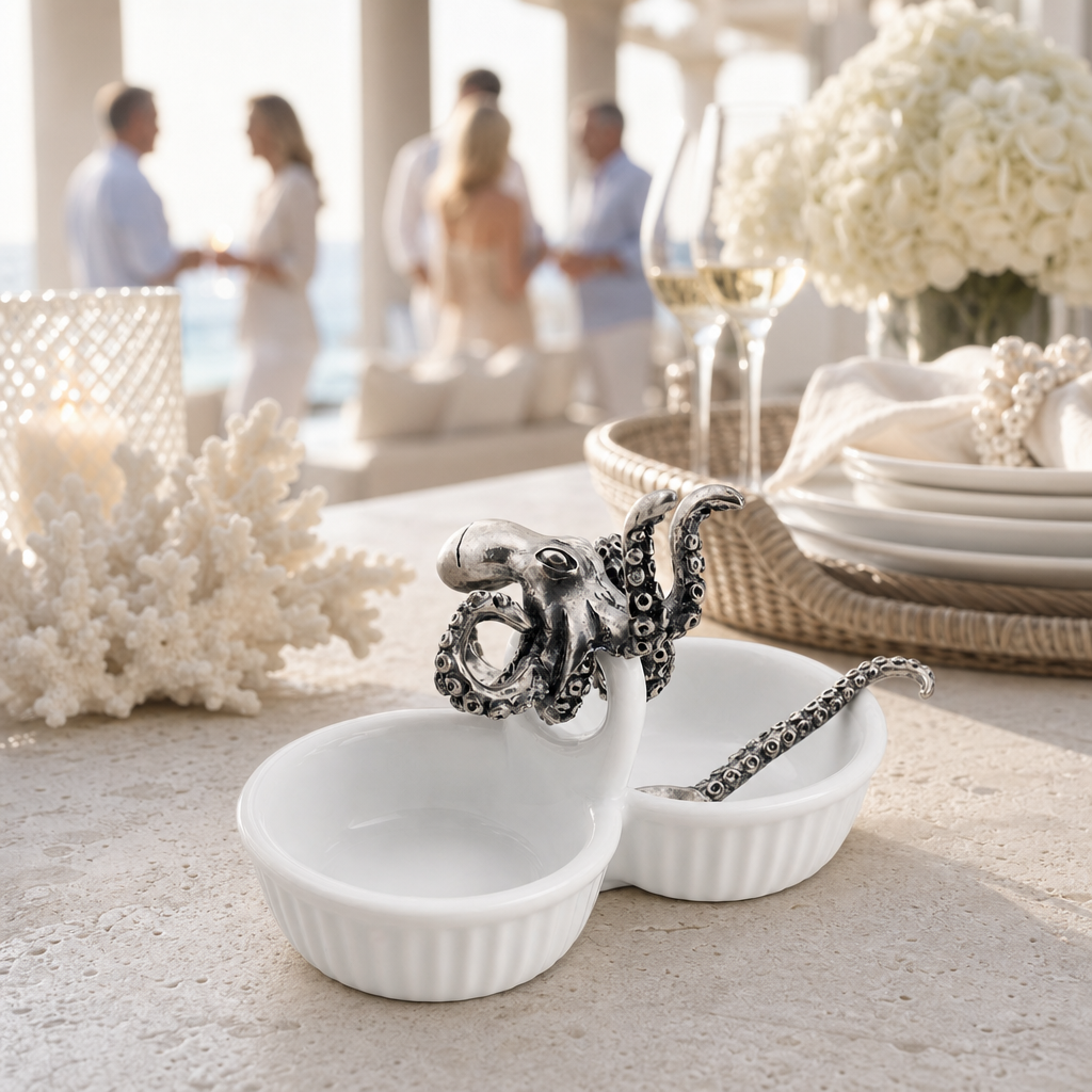Octopus Dbl Salt Cellar 5