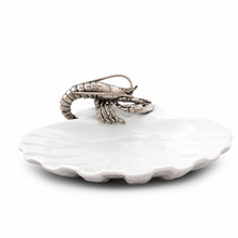 Shrimp Porcelain Shell Plate 1
