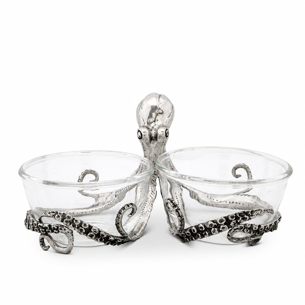 Octopus Double Condiment Bowls 1
