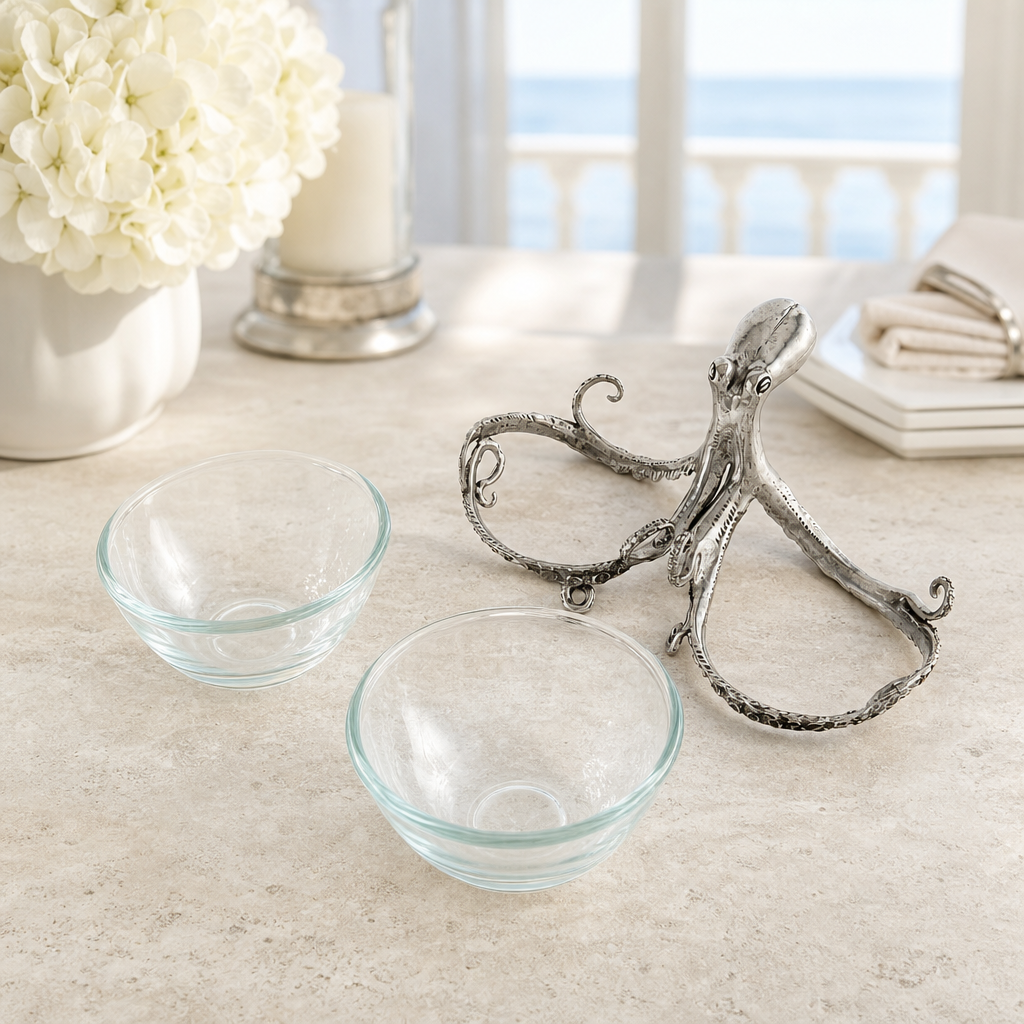 Octopus Double Condiment Bowls 5
