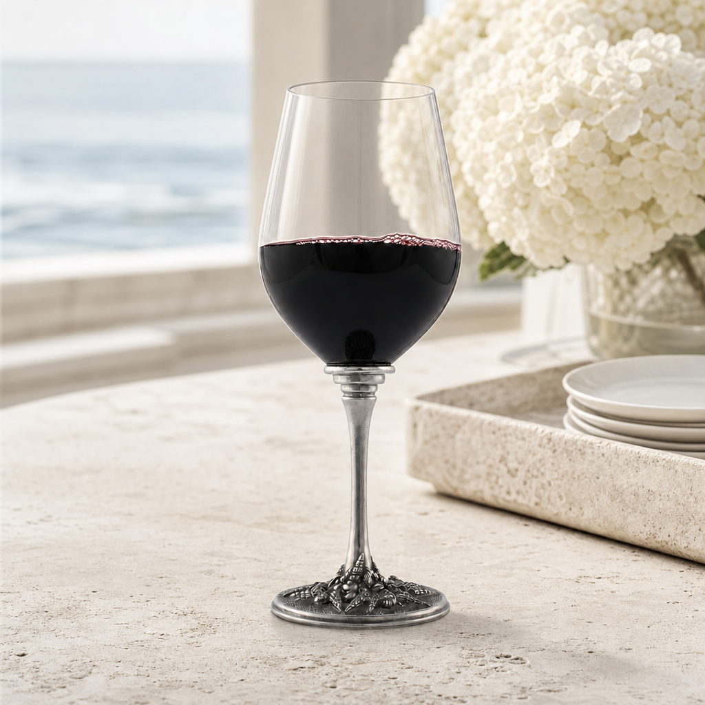 Coastal Tide Wine Glass 1