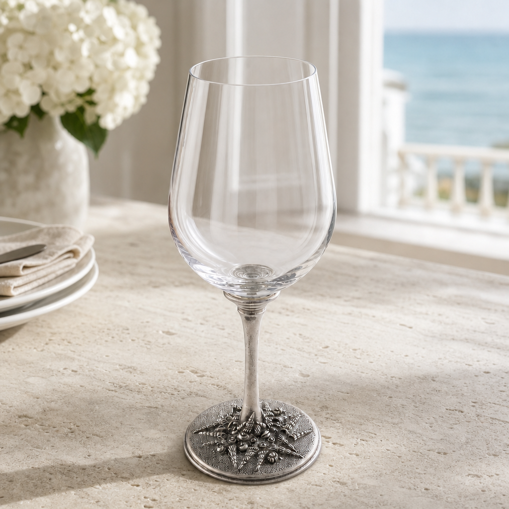 Coastal Tide Wine Glass 3