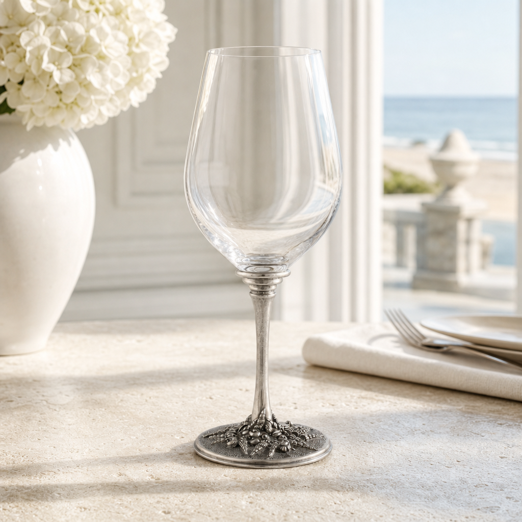 Coastal Tide Wine Glass 4