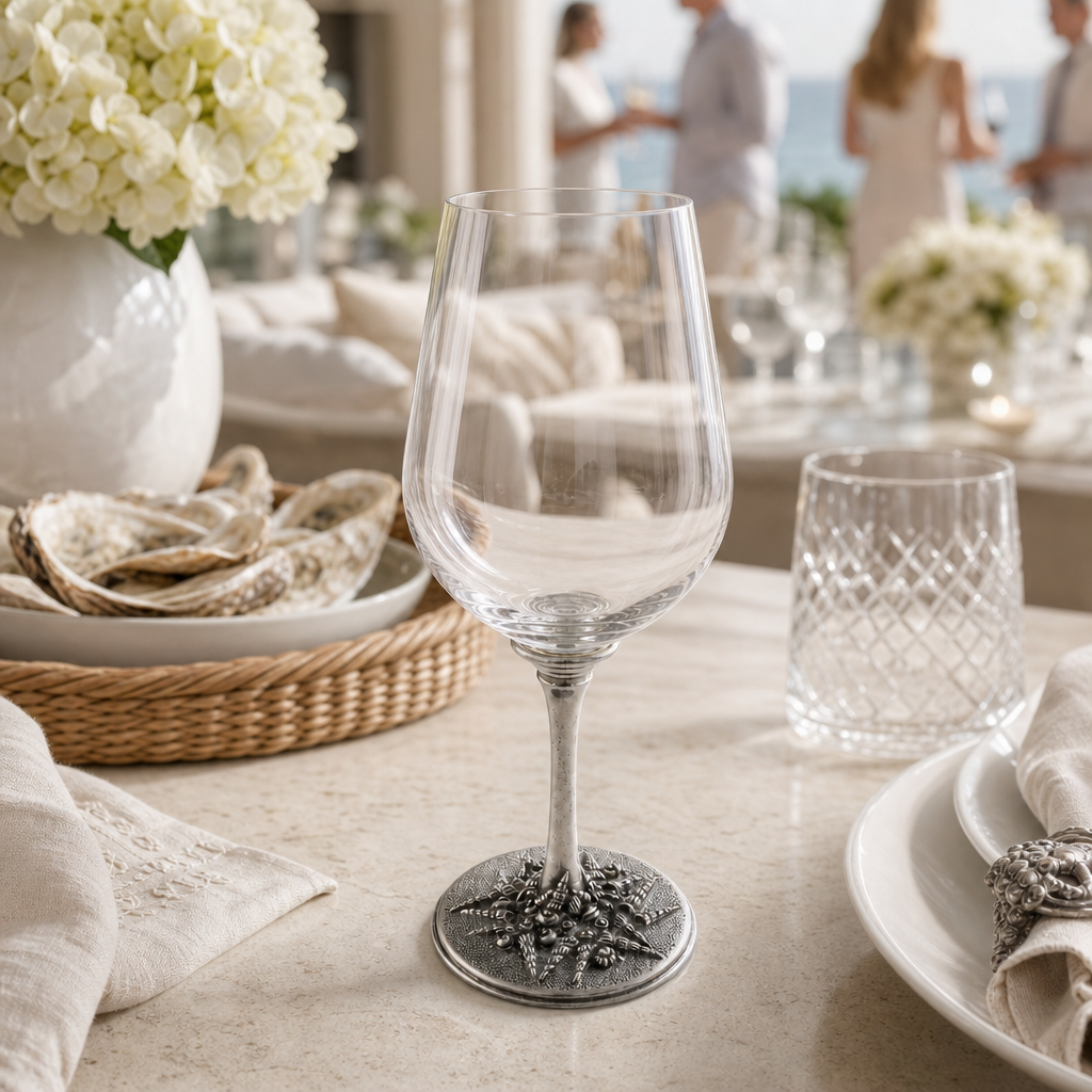 Coastal Tide Wine Glass 7