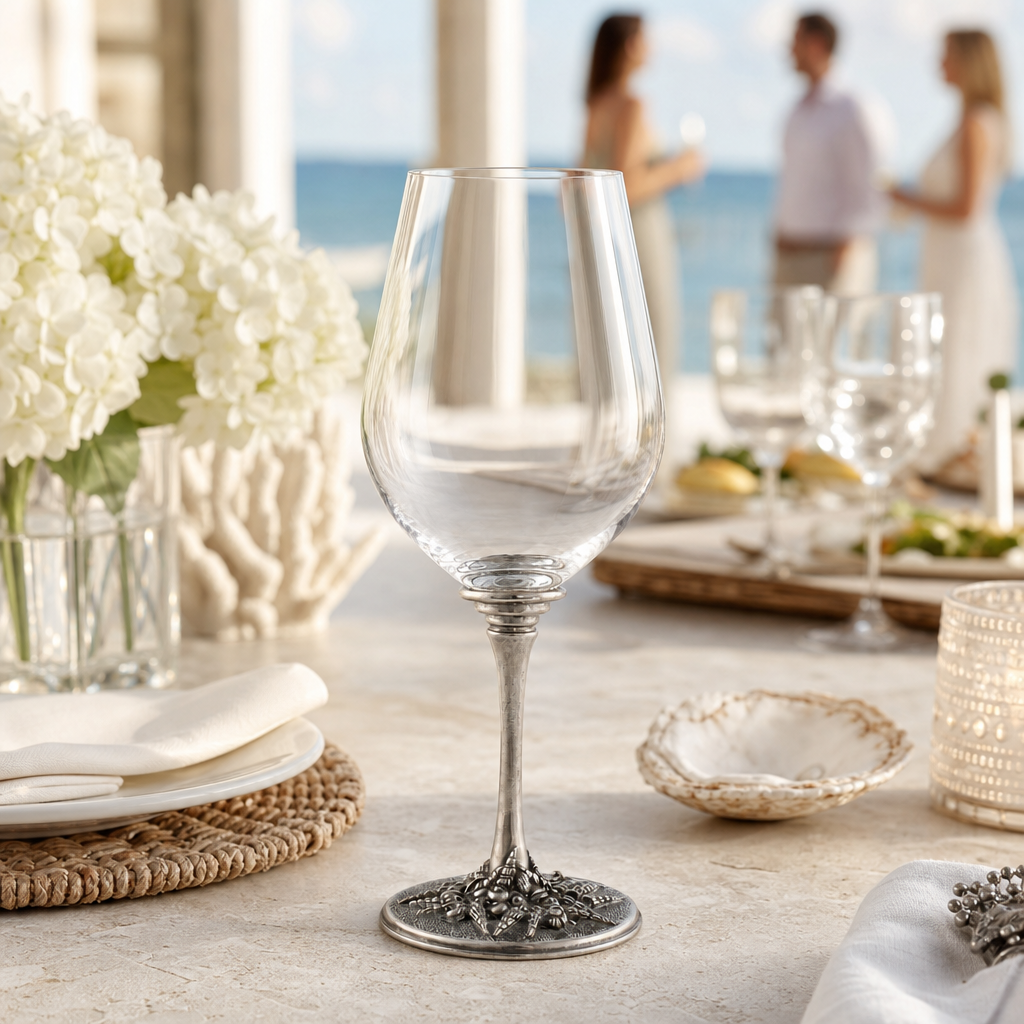 Coastal Tide Wine Glass 8