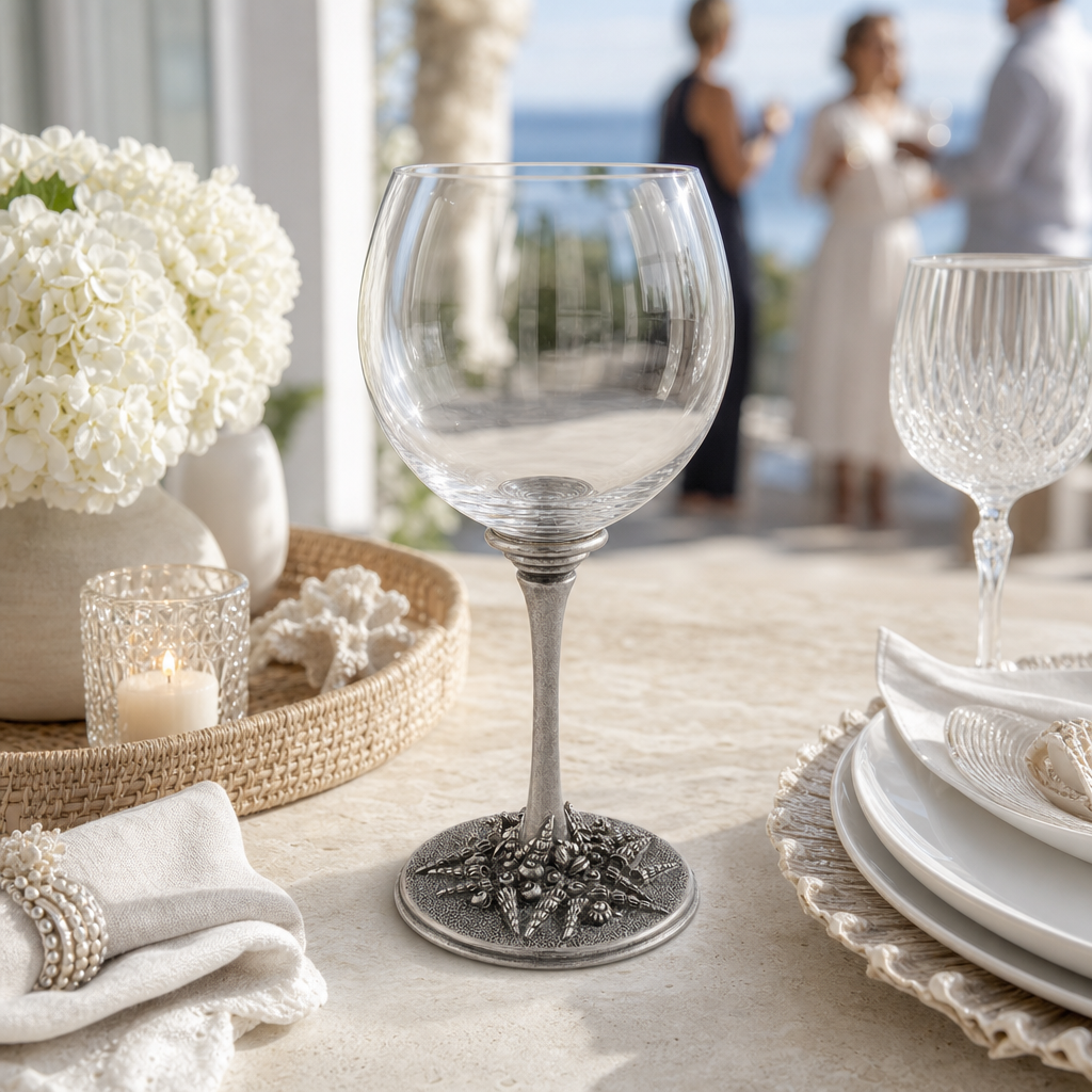 Coastal Tide Wine Glass 9