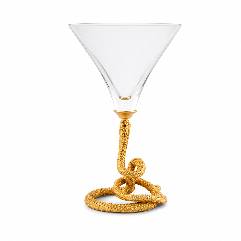 Snake Cocktail / Martini Glass 10