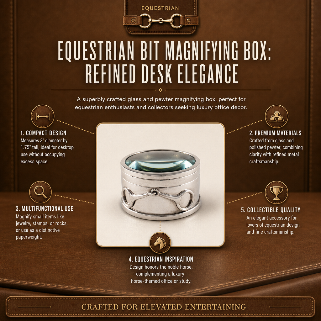 Equestrian Bit Magnifying Box 12