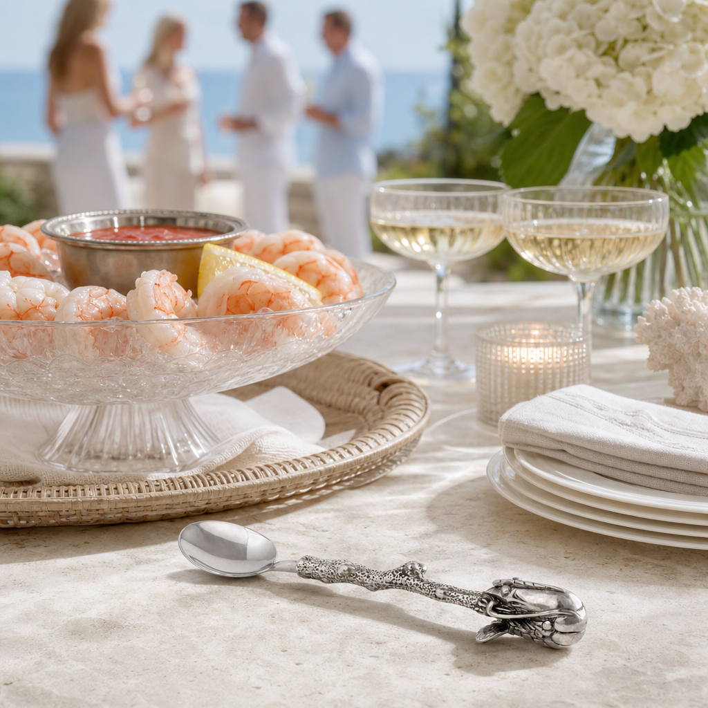 Shrimp Cocktail Sauce Spoon 6