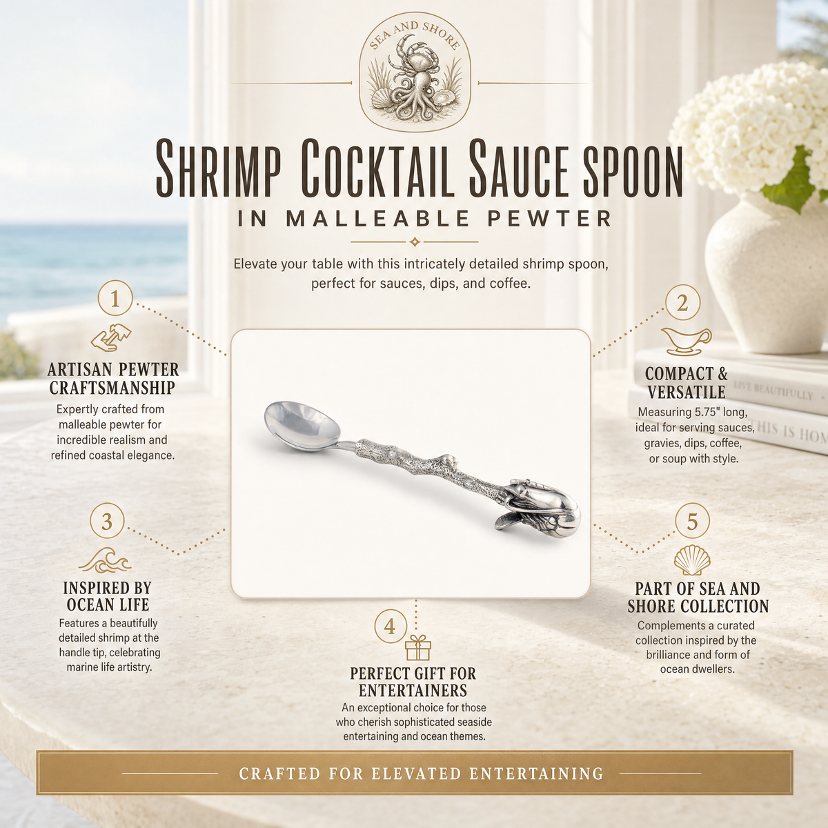 Shrimp Cocktail Sauce Spoon 1