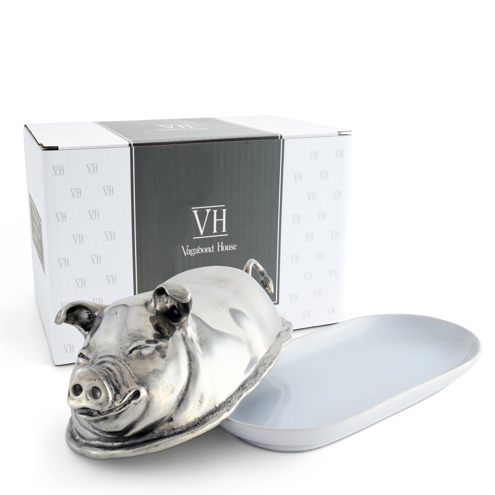 Happy Pig Butter Dish 10
