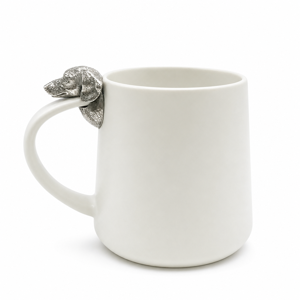 Dachshund Stoneware Coffee Cup 1