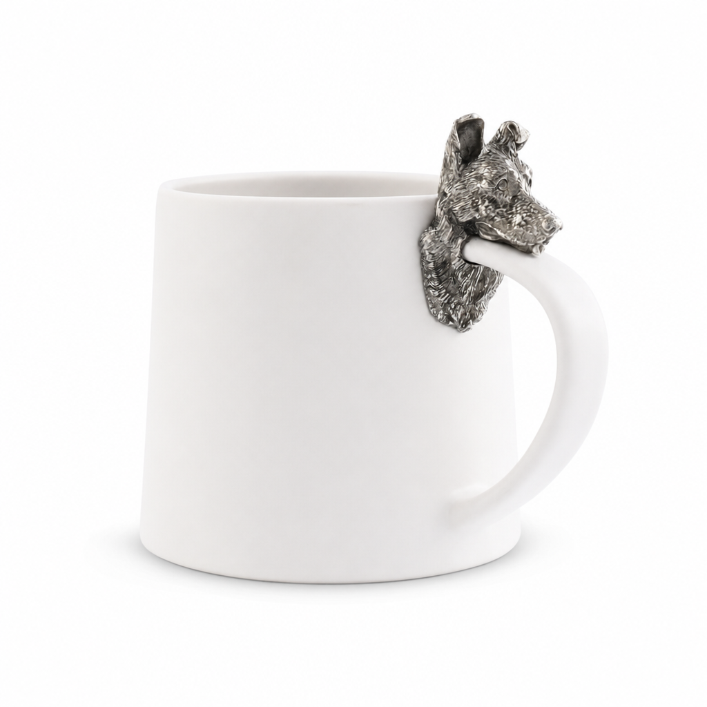 German Shepherd Stoneware Coffee Cup 1
