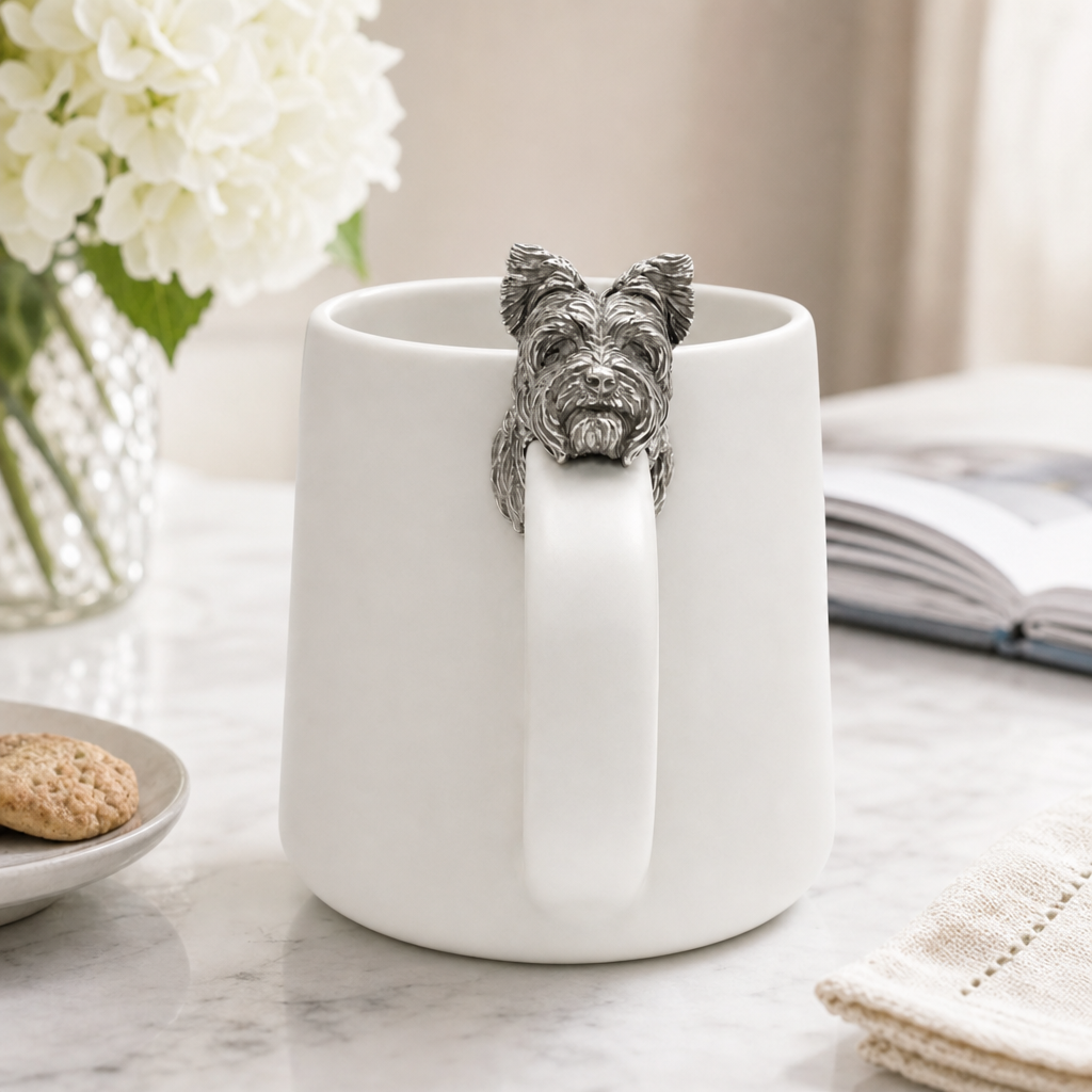 Yorkshire Terrier Stoneware Coffee Cup 1