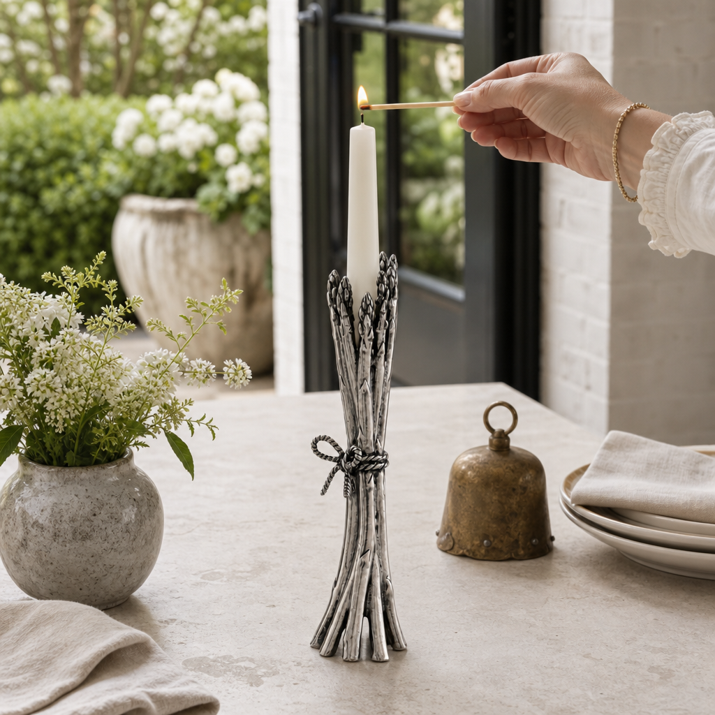 Asparagus Candlestick 6