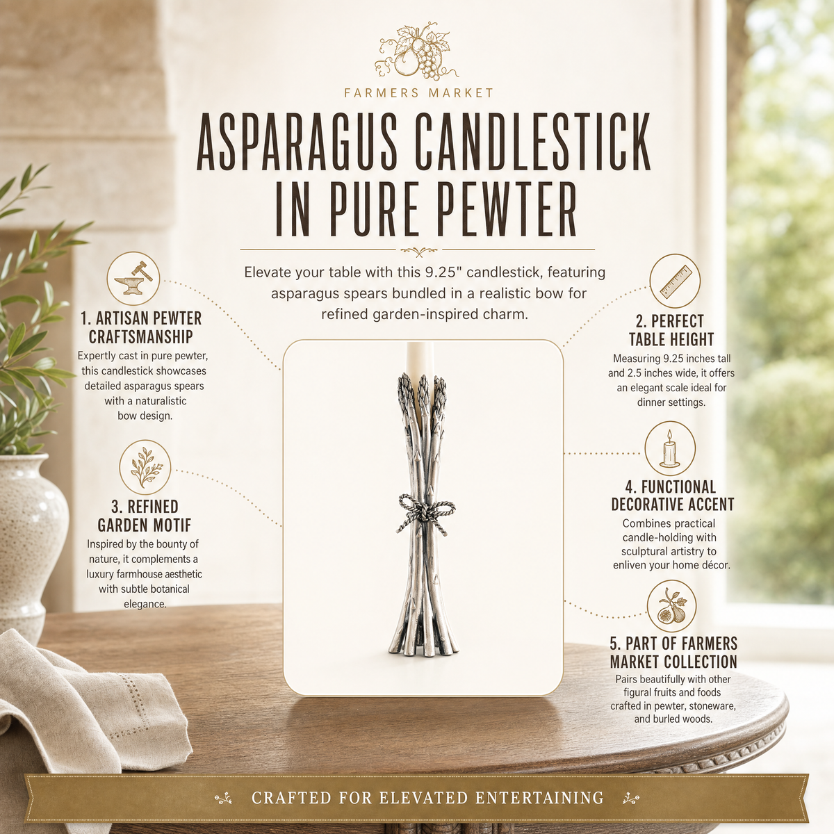 Asparagus Candlestick 9