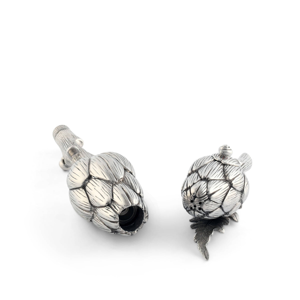 Artichoke Salt Shaker &amp; Pepper Grinder Set