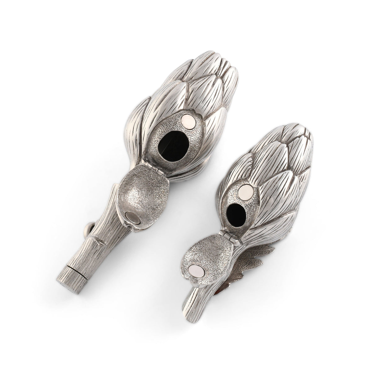 Artichoke Salt Shaker &amp; Pepper Grinder Set