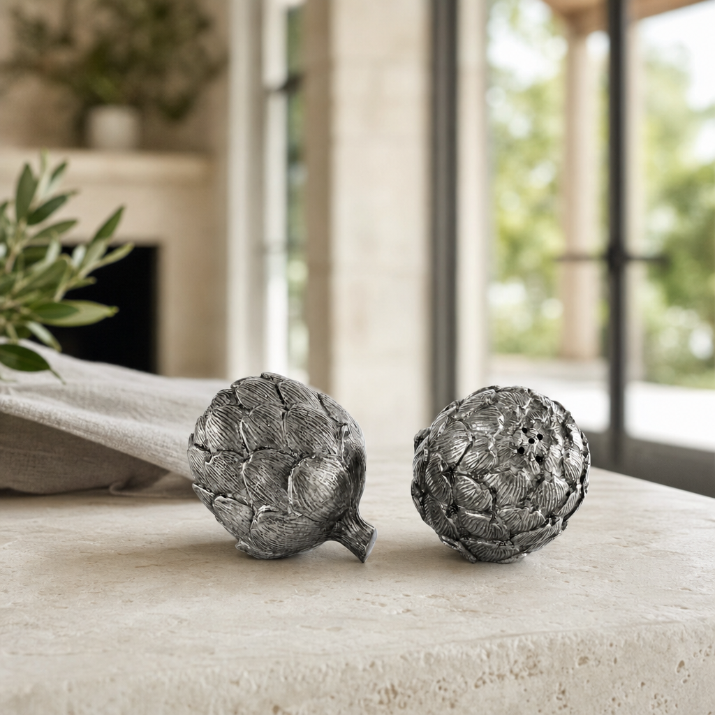 Artichoke Salt & Pepper Set 1