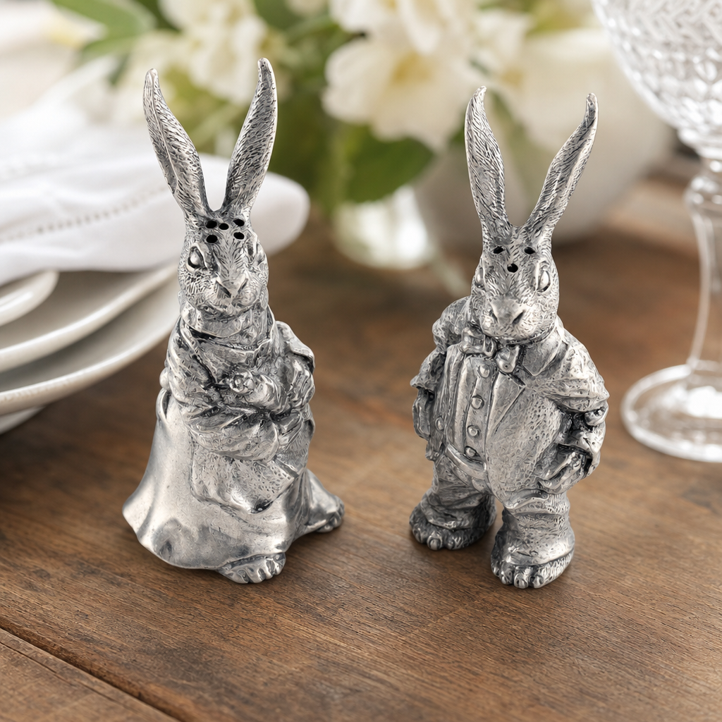 Dressed Rabbits Salt & Pepper Set 11