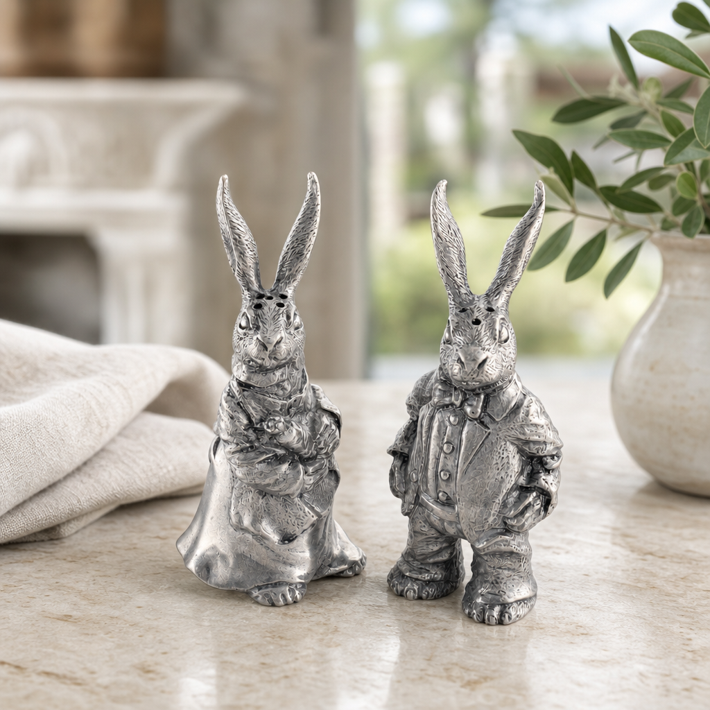 Dressed Rabbits Salt & Pepper Set 3