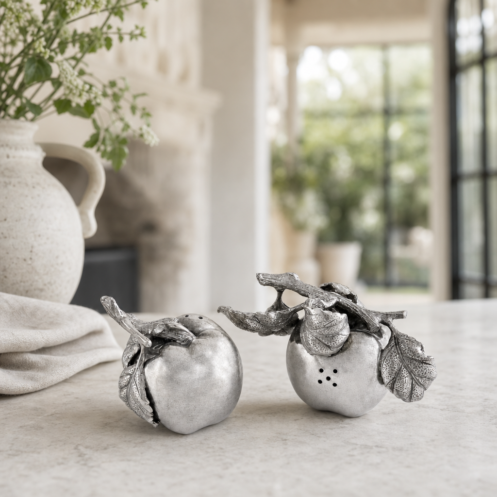 Apple Salt & Pepper Set 3