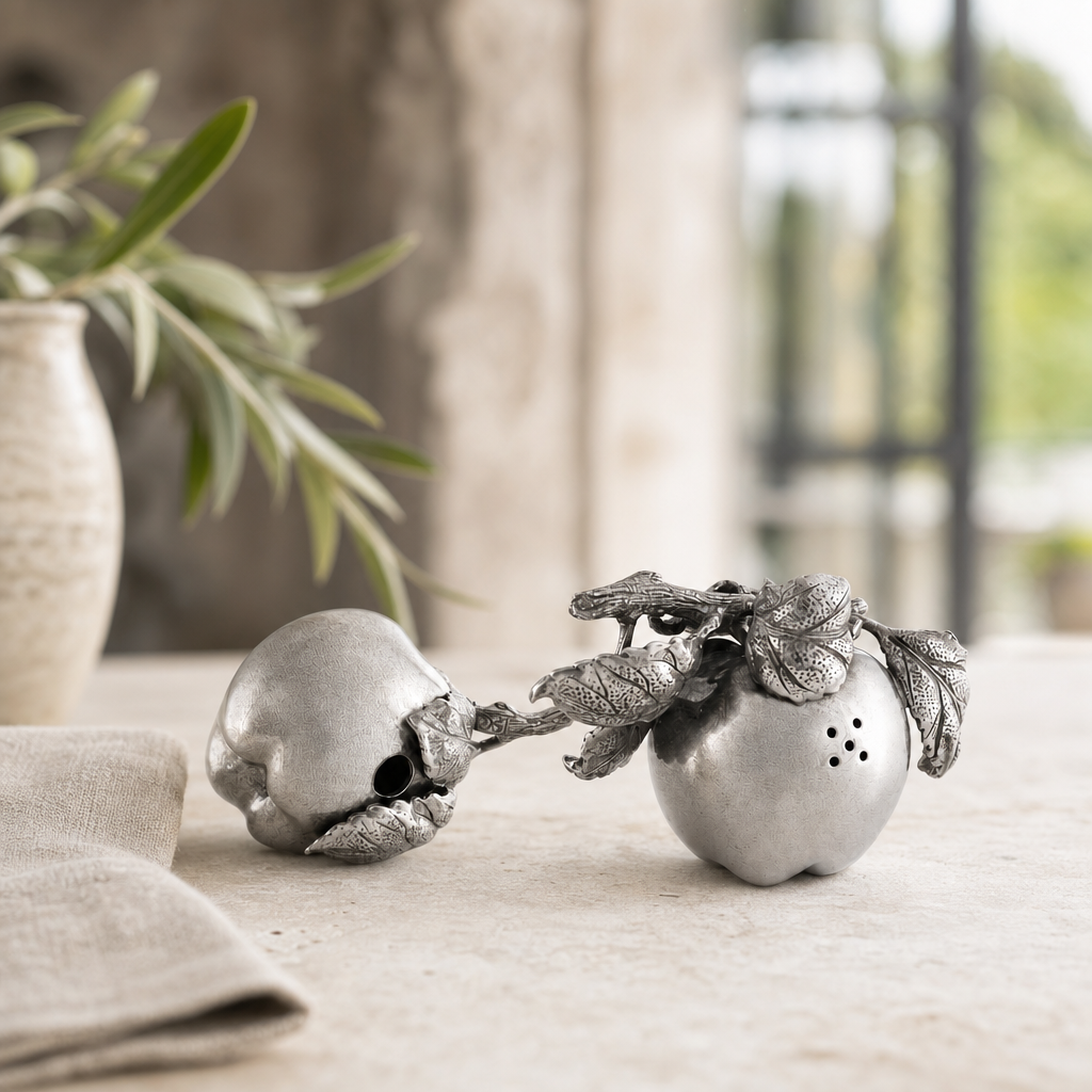 Apple Salt & Pepper Set 4