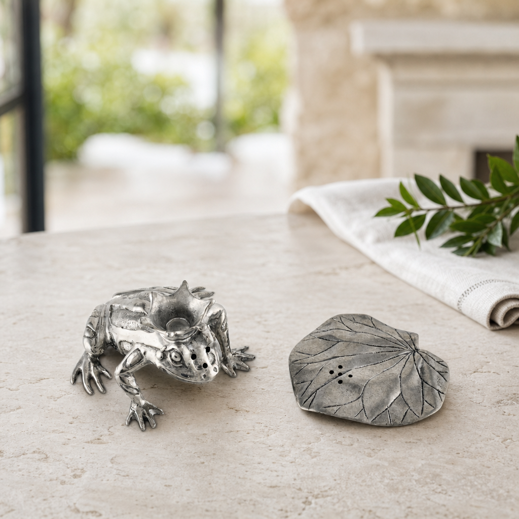 Frog Prince Salt & Pepper Set 4