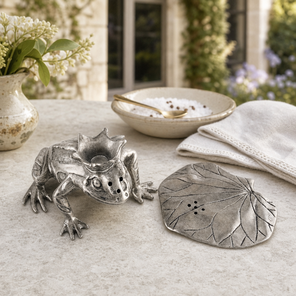 Frog Prince Salt & Pepper Set 8
