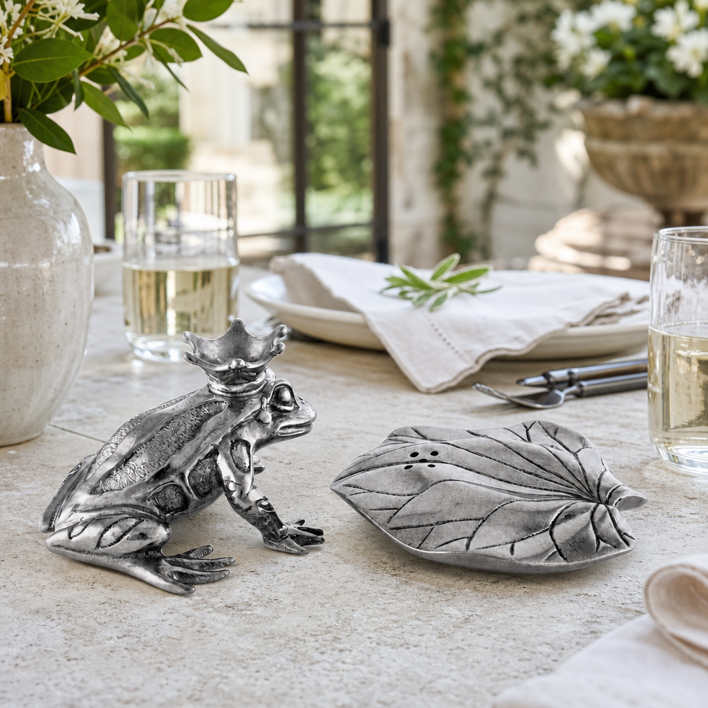 Frog Prince Salt & Pepper Set 9