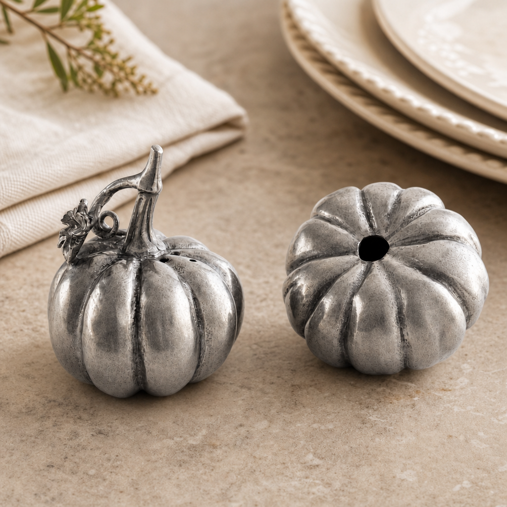 Pumpkin Salt & Pepper Set 4