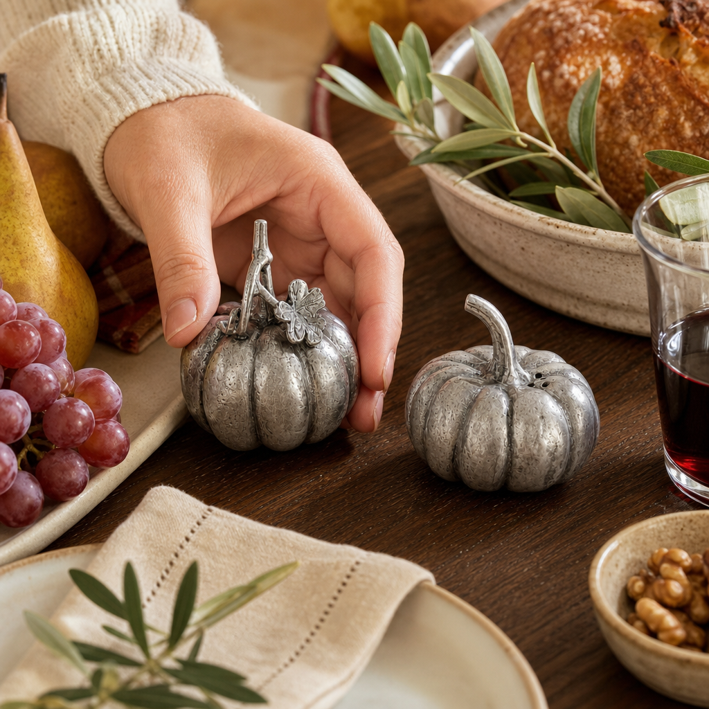 Pumpkin Salt & Pepper Set 5