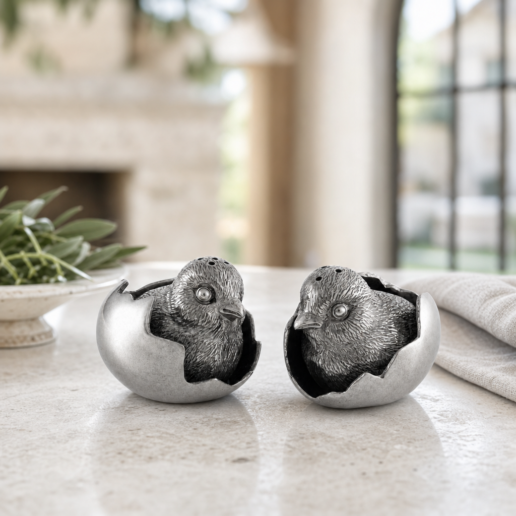 Chicks in Eggs Salt & Pepper Set 1