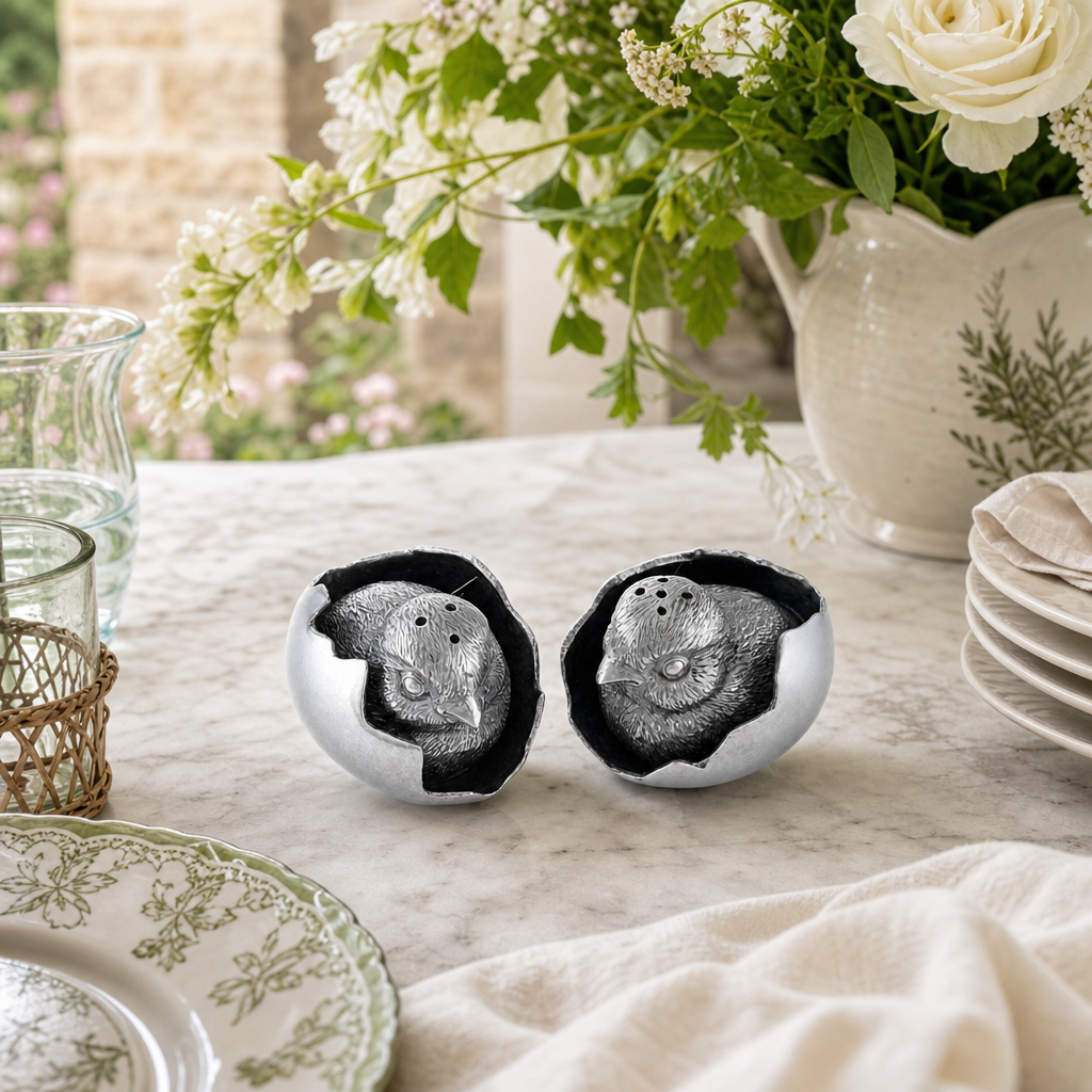 Chicks in Eggs Salt & Pepper Set 5
