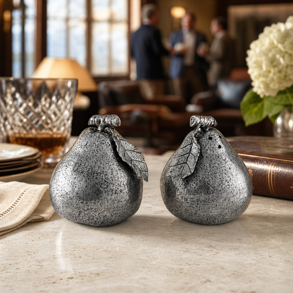 Pear Salt & Pepper Set 7