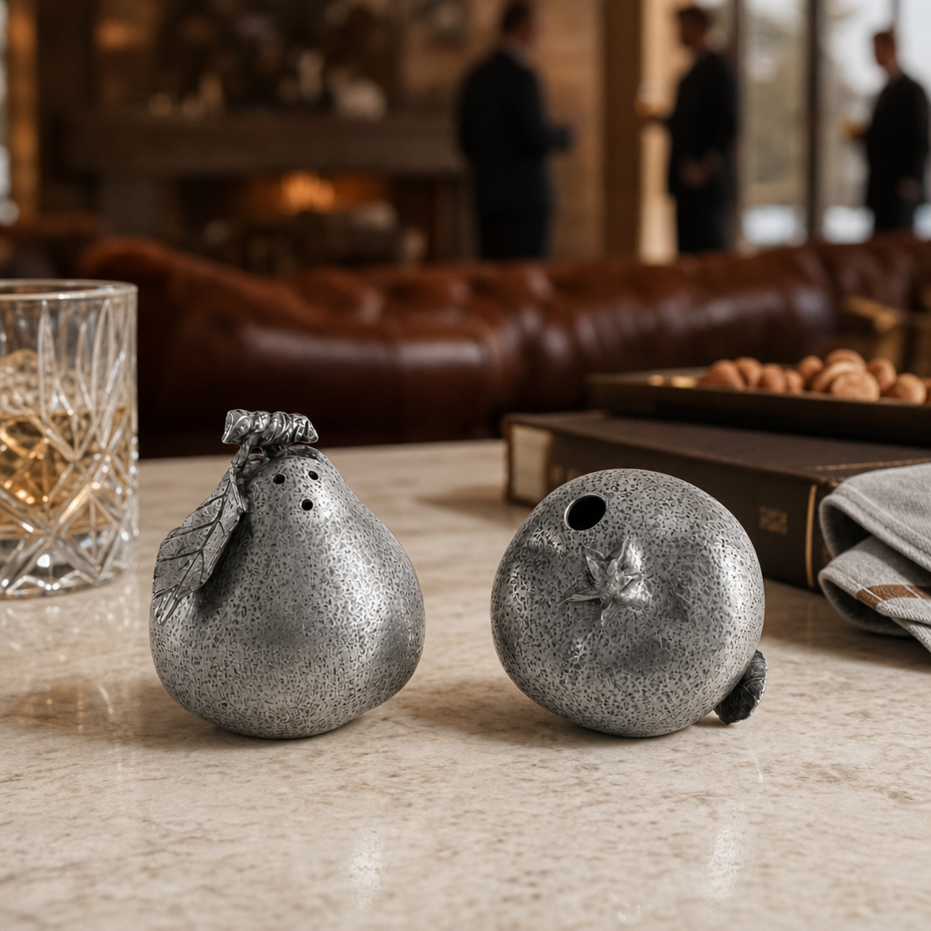 Pear Salt &amp; Pepper Set 9