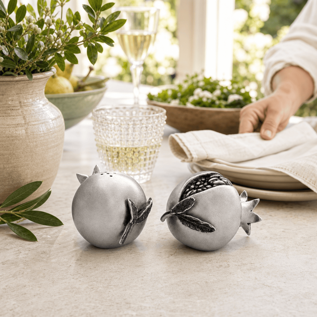 Pomegranate Salt & Pepper Set 7
