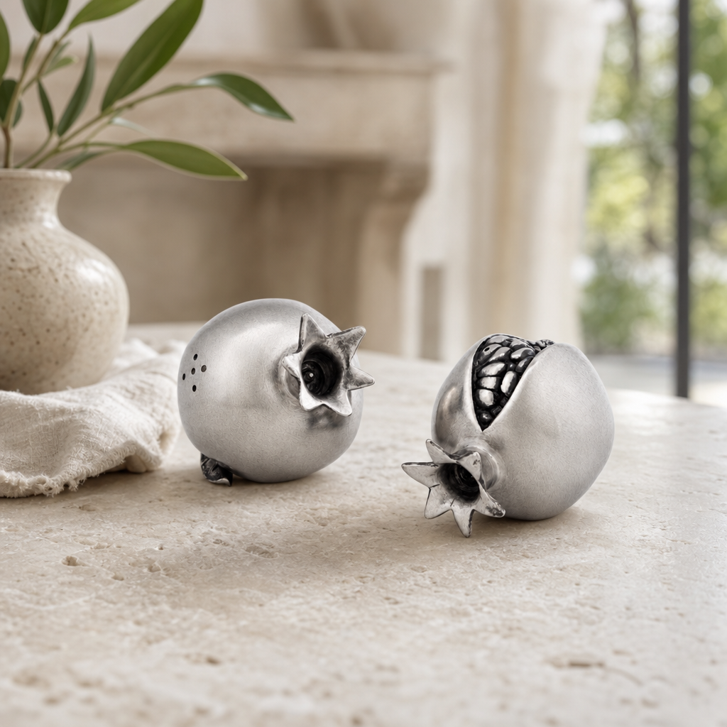 Pomegranate Salt & Pepper Set 1