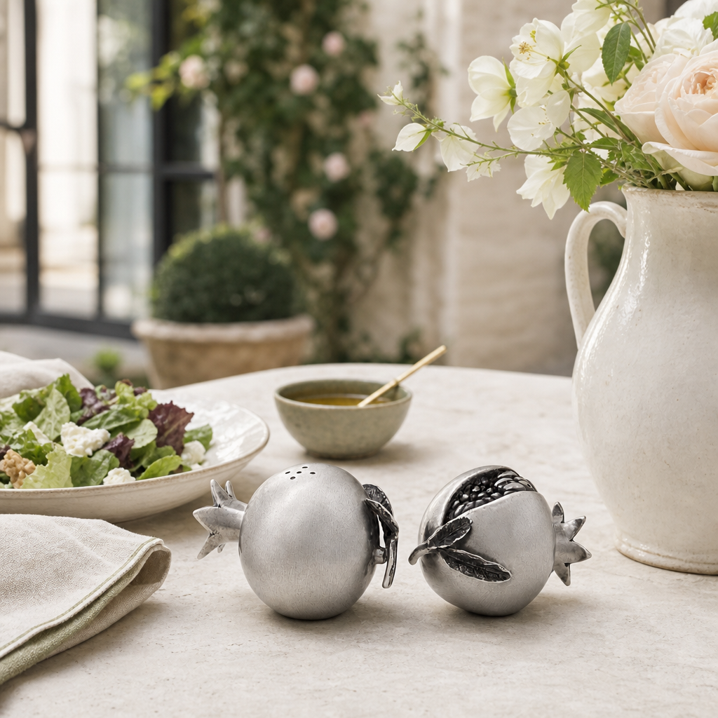 Pomegranate Salt & Pepper Set 9