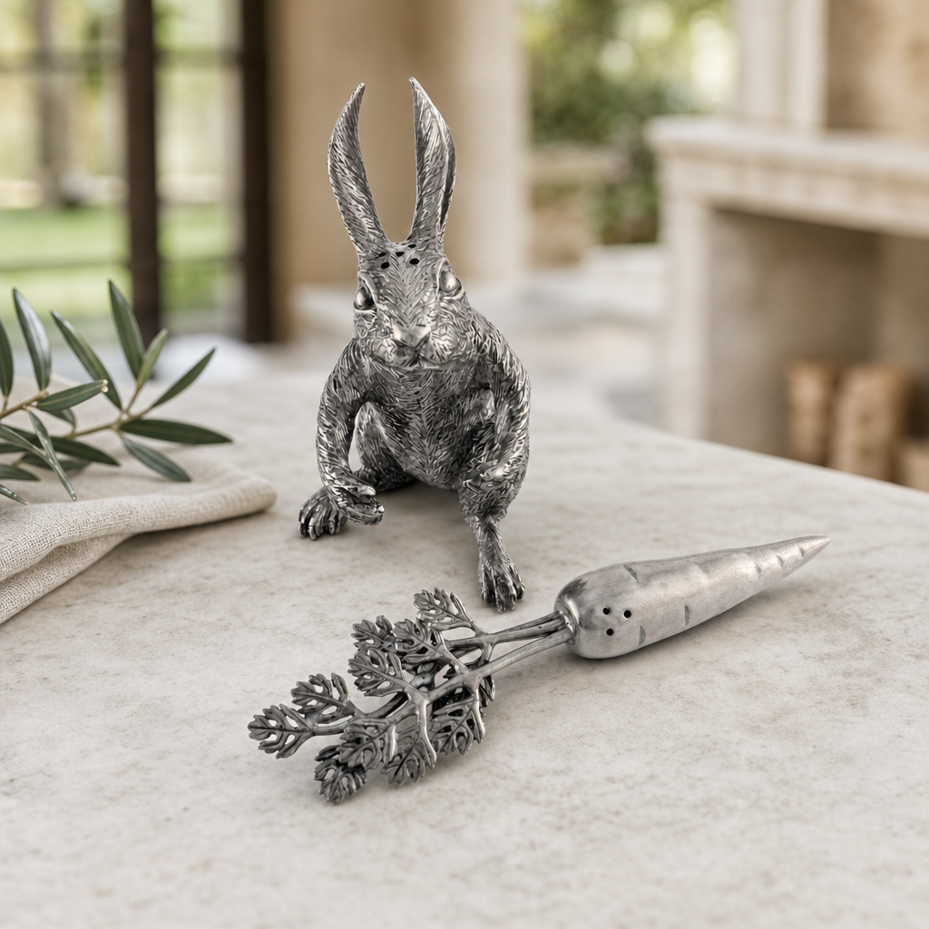 Rabbit Carrot Salt & Pepper Set 3