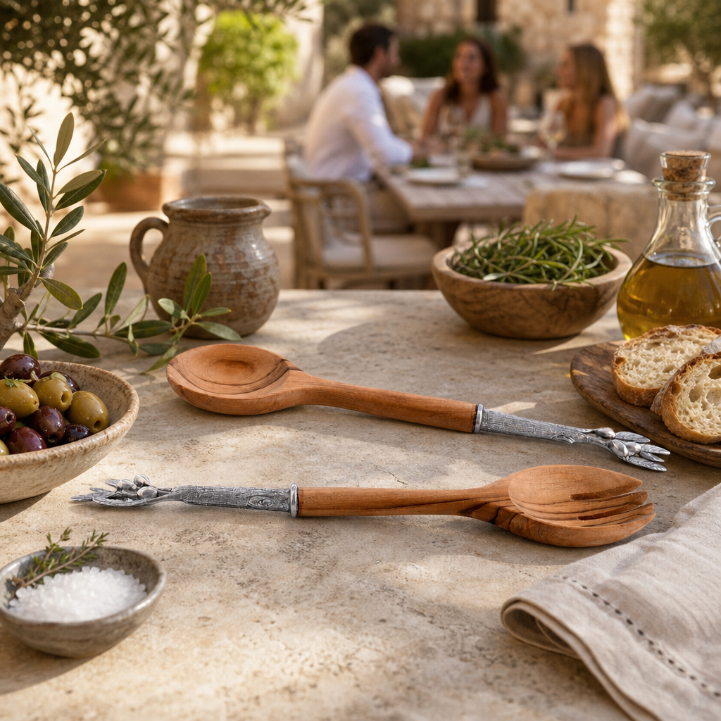 Olive Salad Server Set 6