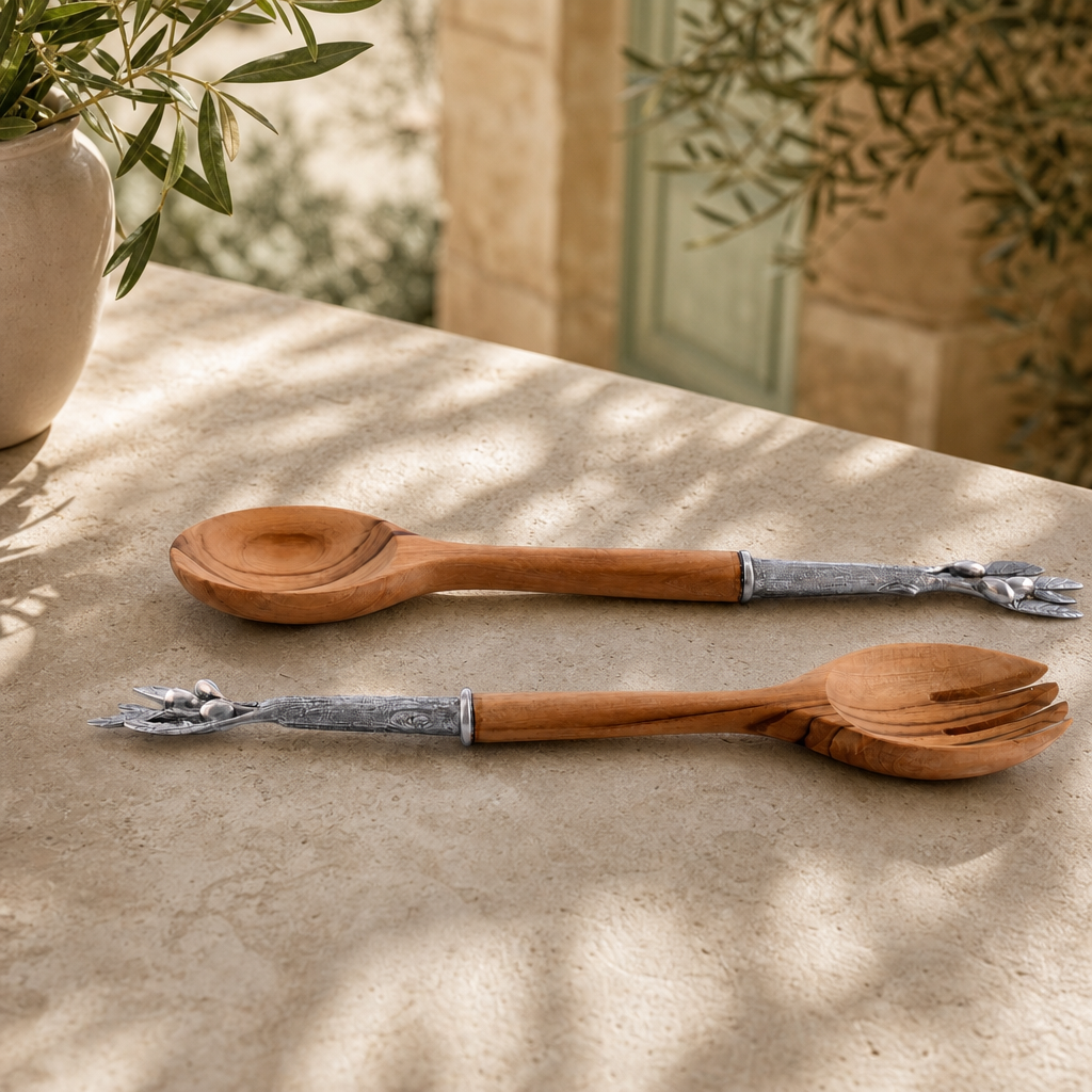 Olive Salad Server Set 3
