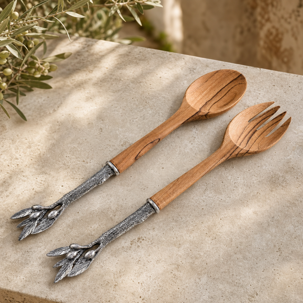 Olive Salad Server Set 4