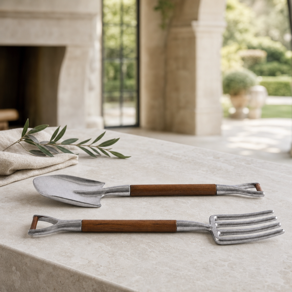 Fork & Shovel Salad Serving Set 3