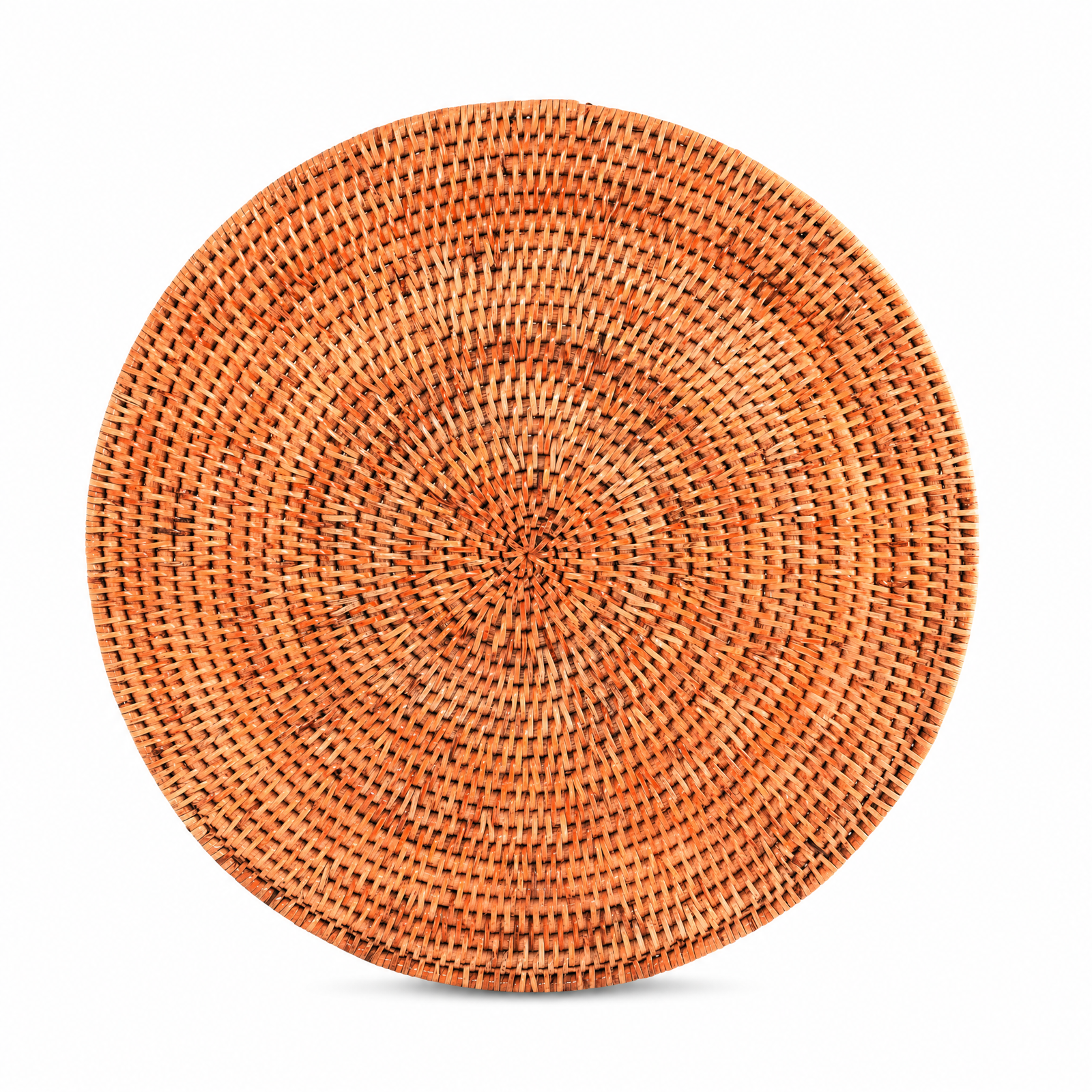 Hand Woven Wicker Rattan Round Placemat - Set of 4 10