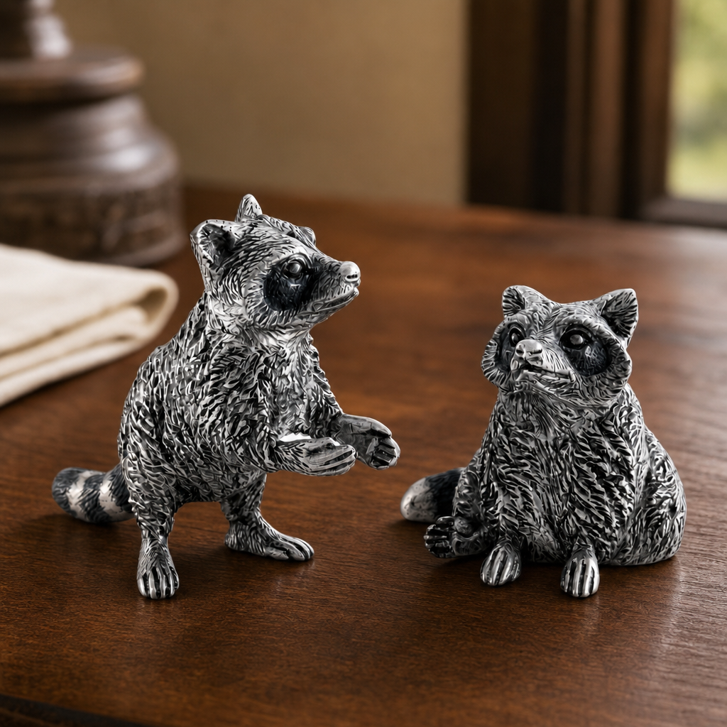 Raccoon Salt and Pepper 1